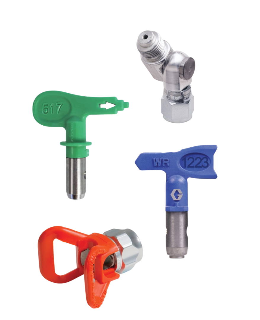 Spray tips and accessories