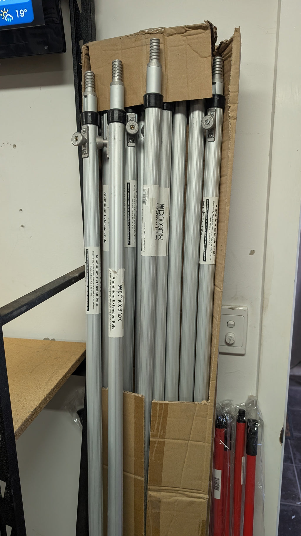 Aluminium Extension Pole 1.8m to 3.6m