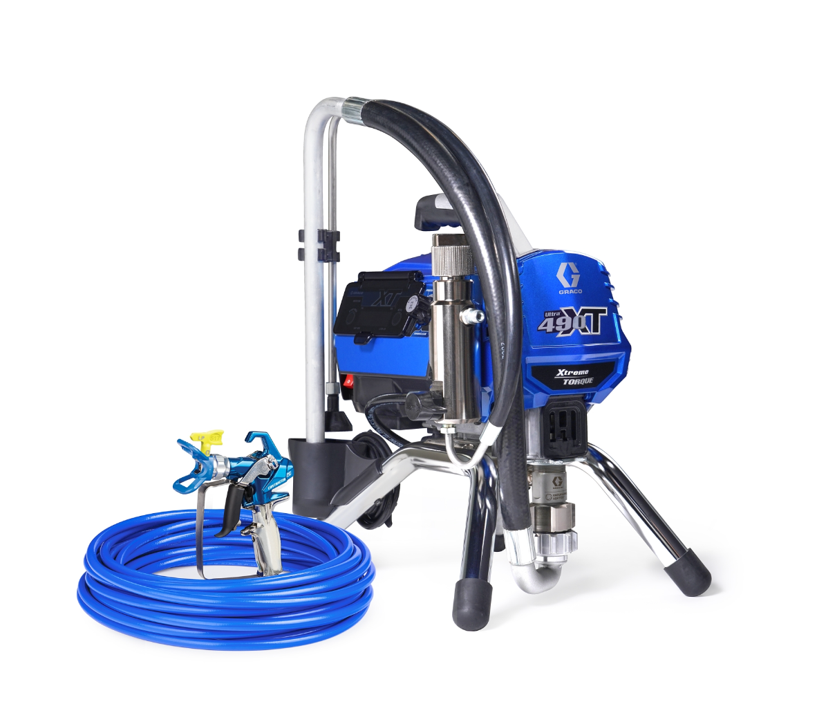 Graco Ultra 490 XT Electric Airless Sprayer, Stand