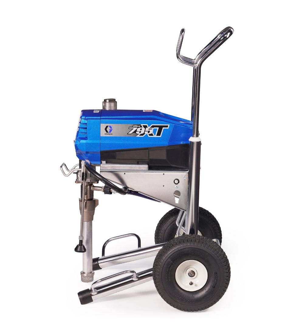 Graco Ultra 795 XT Standard Series Electric Airless Sprayer, Hi-Boy. 19F715