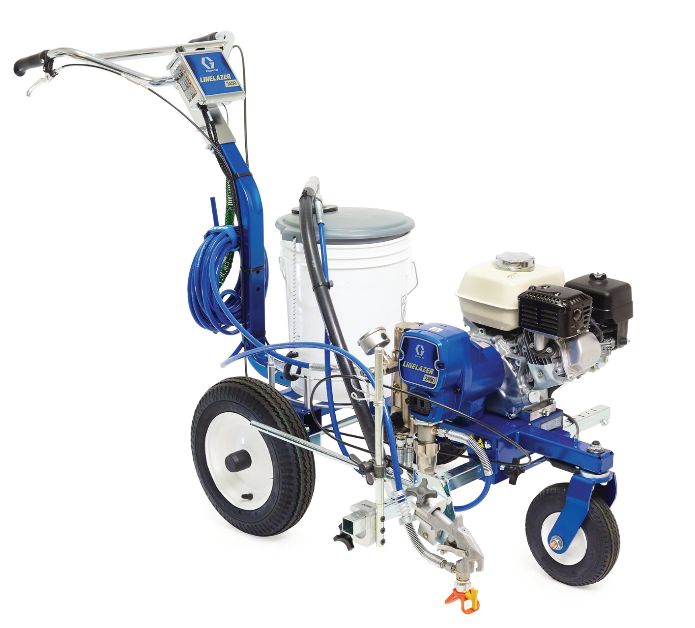 Graco LineLazer 3400 Gas Airless Line Striper, 1 Manual Gun