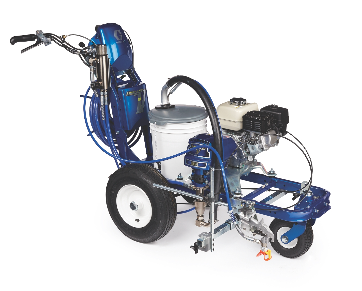 Graco LineLazer V 3900 Standard Series Gas Airless Line Striper, 1 Manual Gun