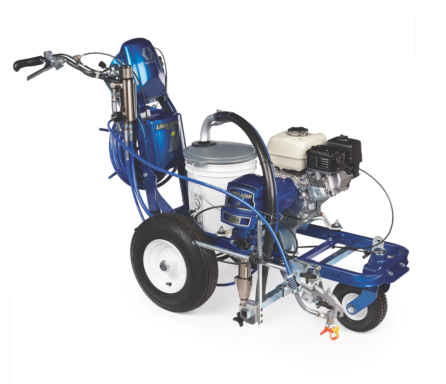 Graco LineLazer V 5900 Standard Series Gas Airless Line Striper, 1 Manual Gun