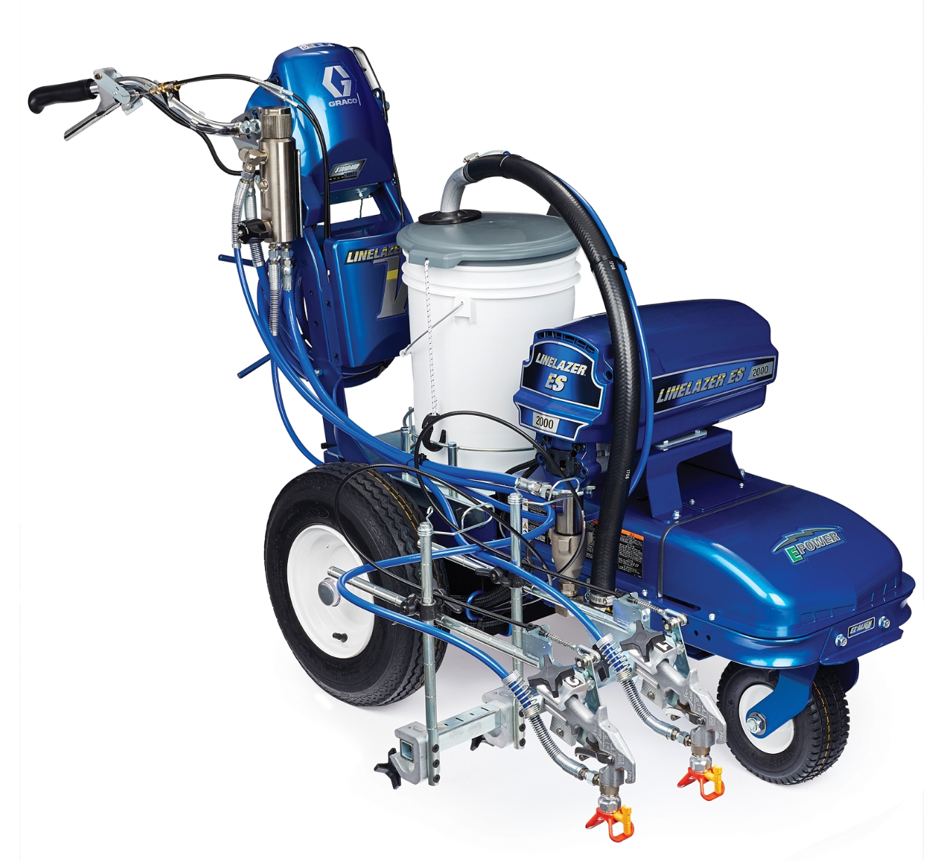 Graco LineLazer V ES 2000 Standard Series Battery-Powered Airless Line Striper, 1 Manual Guns