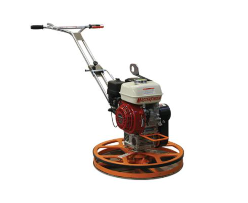 24"x 4 BLADE MASTERFINISH TROWEL MACHINE - W/PAN