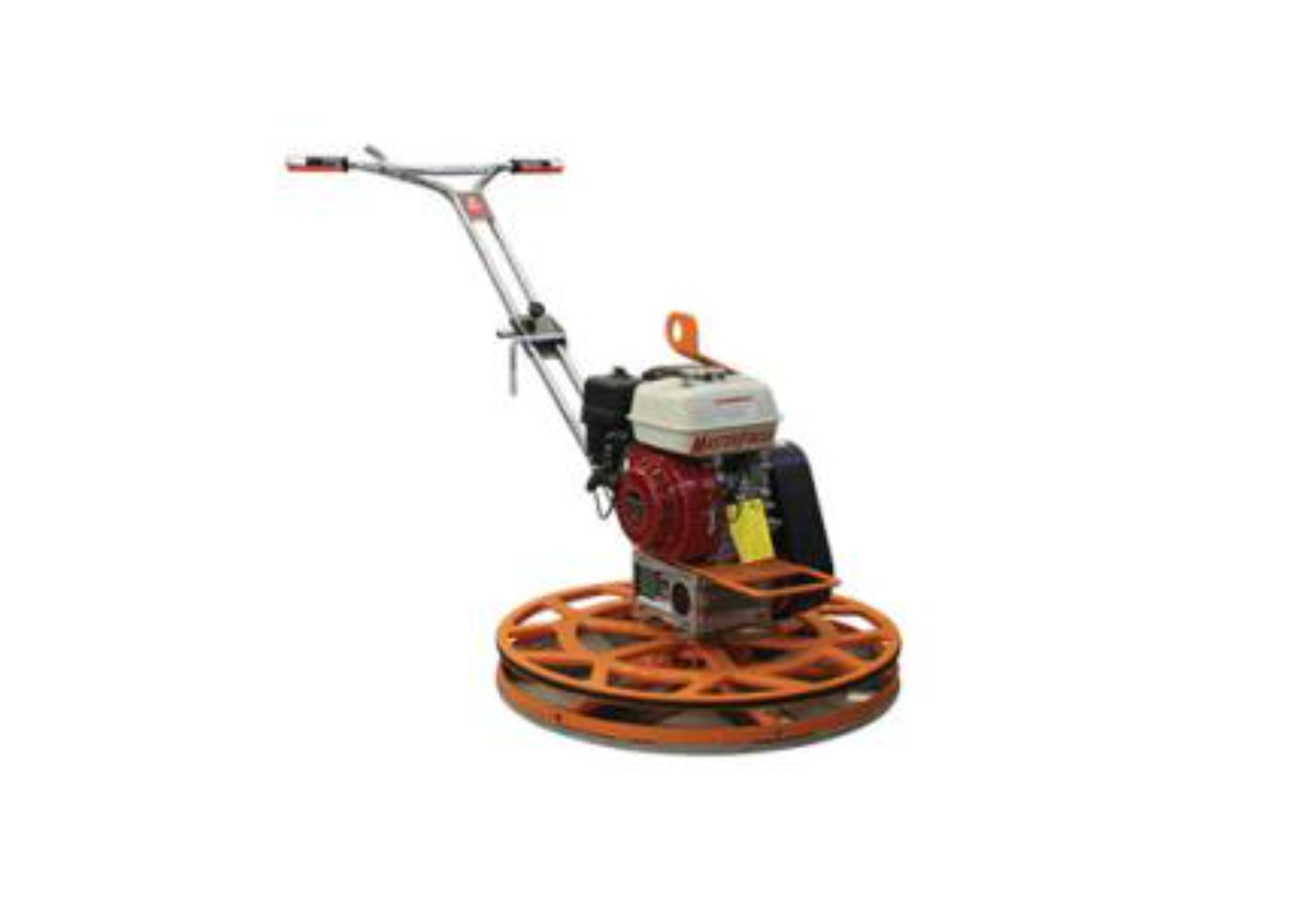 30" 6 BLADE MASTERFINISH TROWEL MACHINE - ROTATING RING, w/PAN