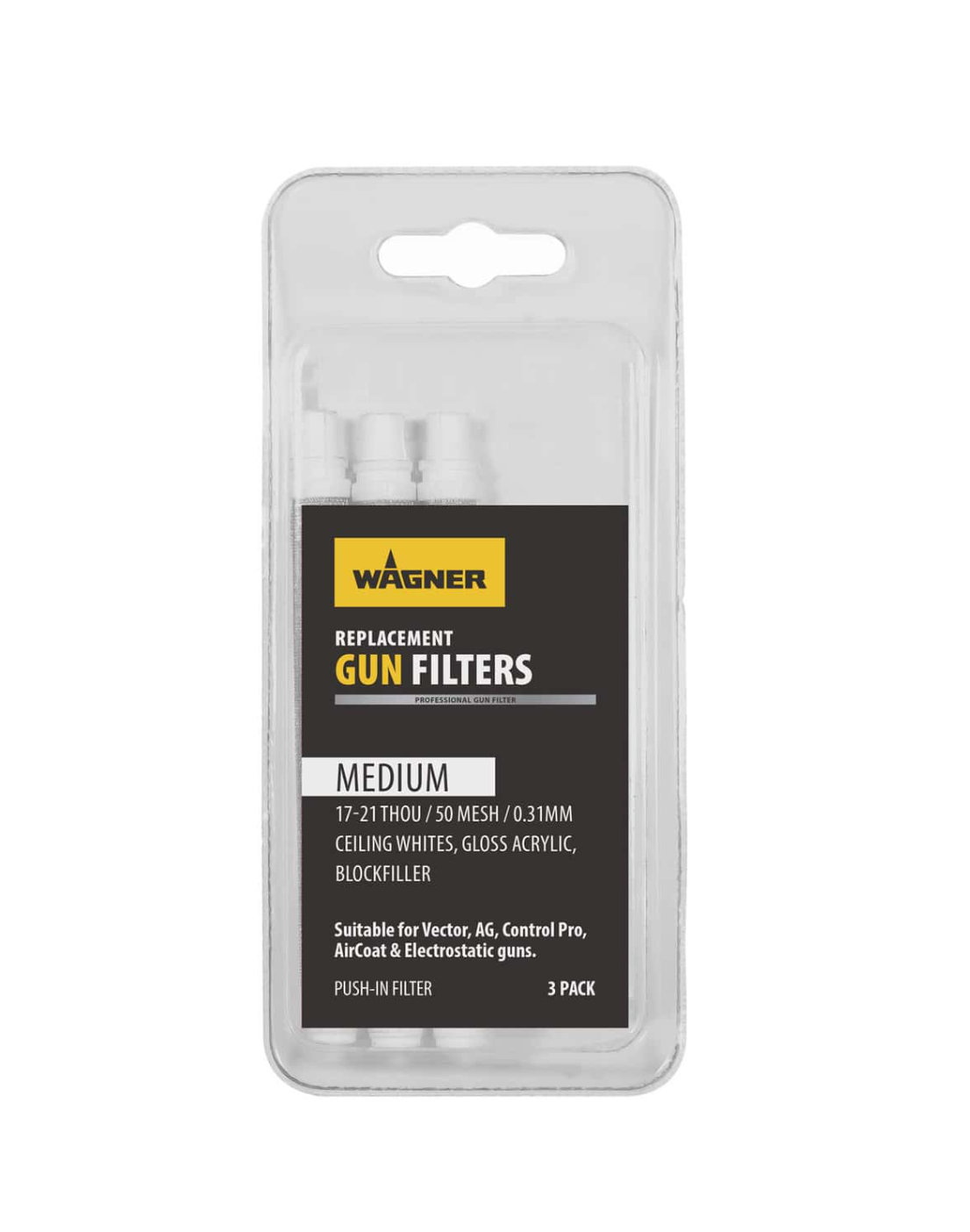 Wagner Filter Gun Insert - White (Medium)