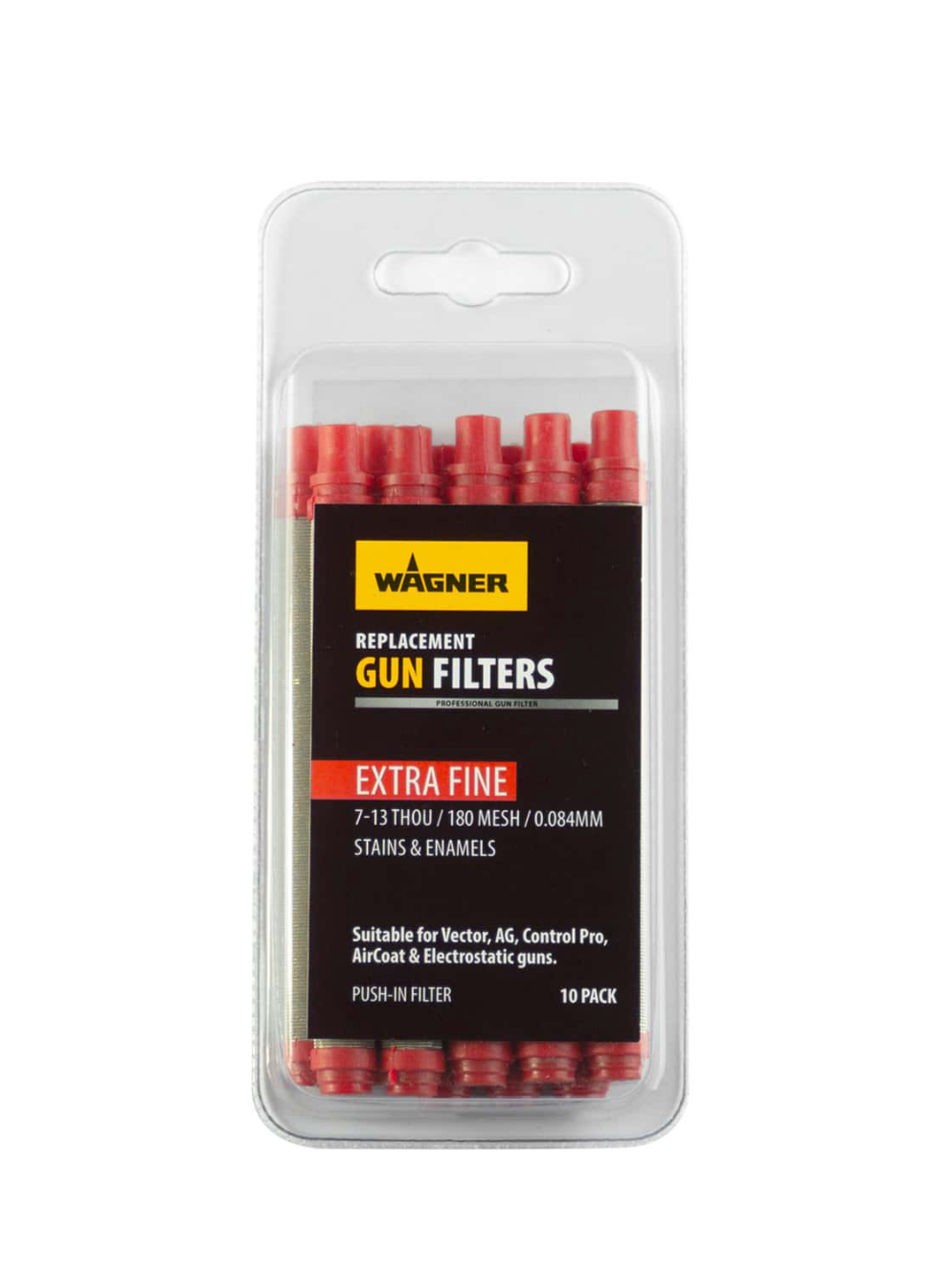 Wagner Filter Gun Insert - Red (Extra Fine)
