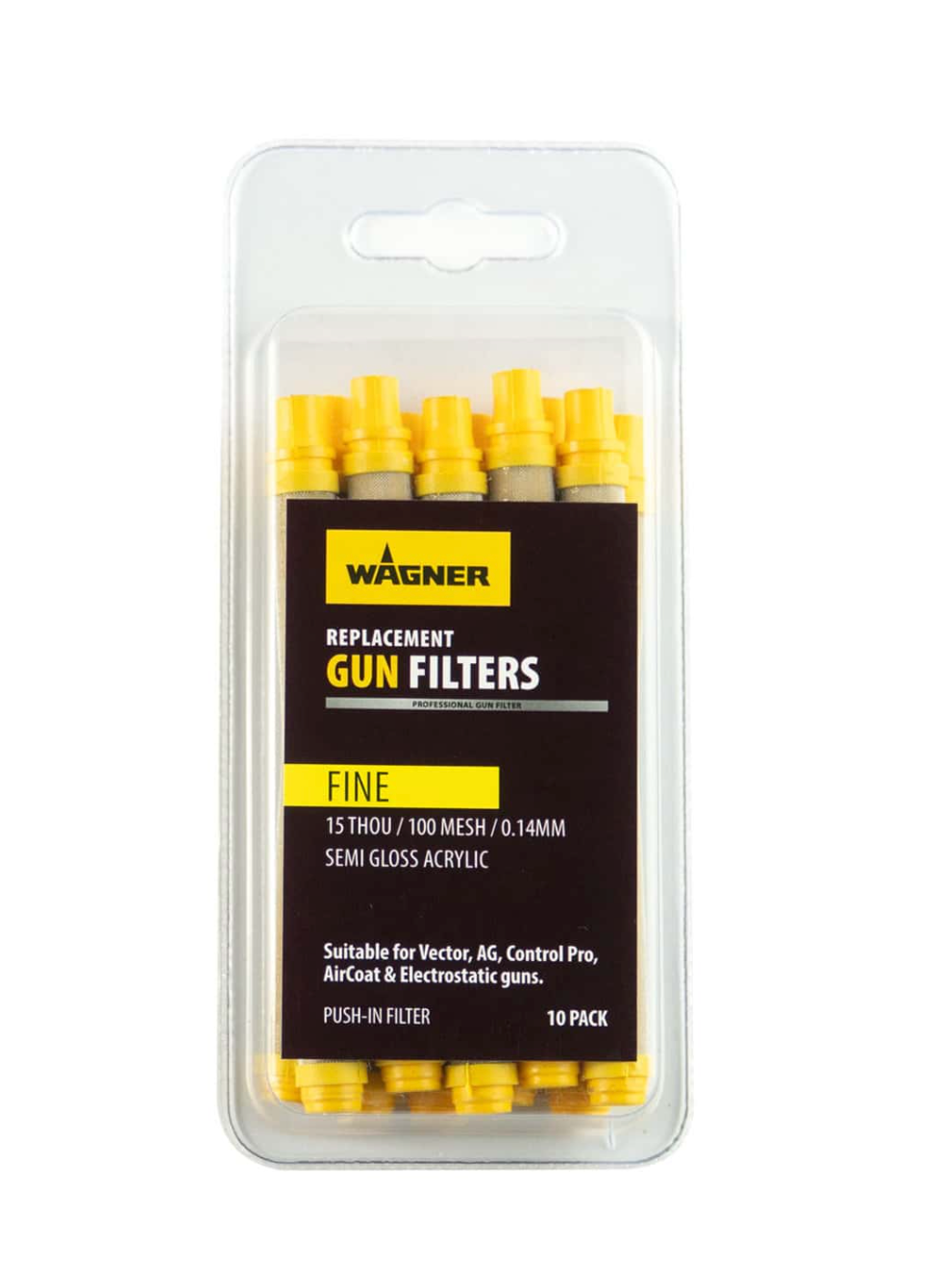 Wagner Filter Gun Insert - Yellow (Fine)